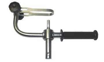 Адаптер FASTBUR для шнеков ТОНАР MOTOSHTORM, ELECTROSHTORM, ALTAY с подшипниками и держателем шуруповерта Ø20 мм