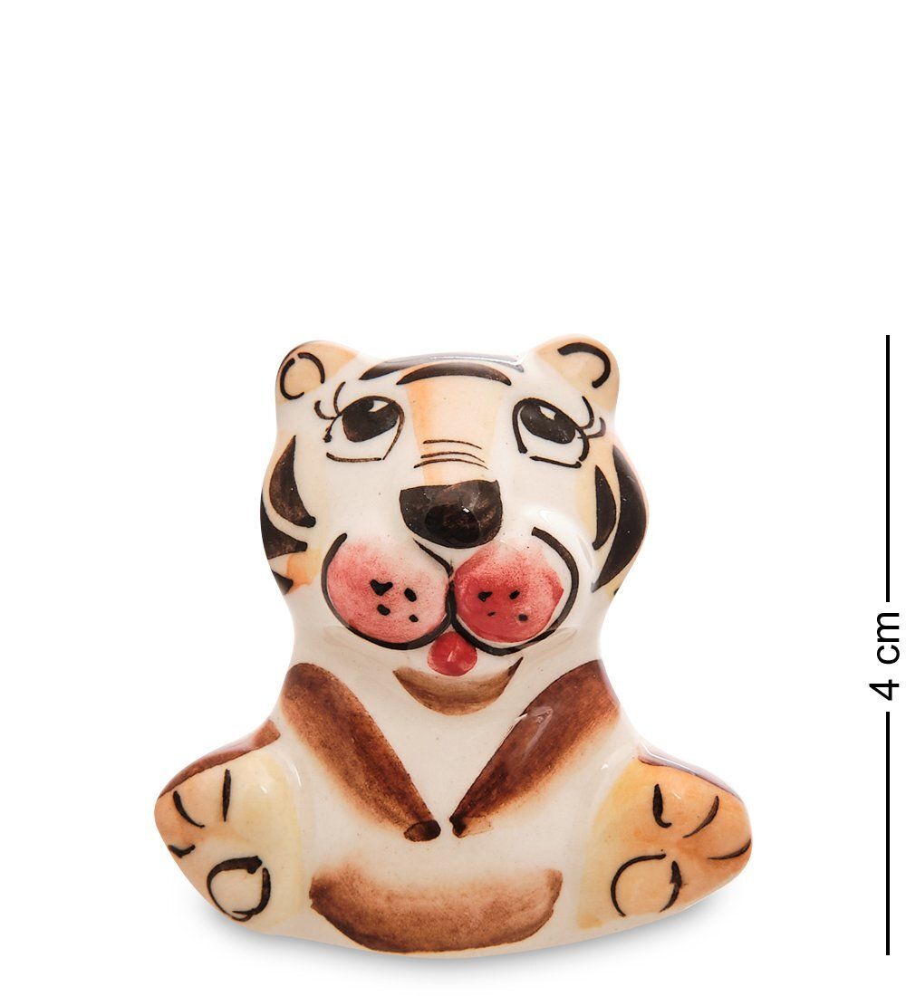 ГЛ- 685 Фигурка «Тигренок Вяня» цв. (Гжельский фарфор)