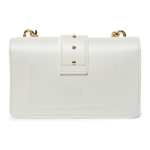 Сумка Pinko Leather Bird Bag Messenger Shoulder Bag Mini White, 1P21R4-Y5FF-I09