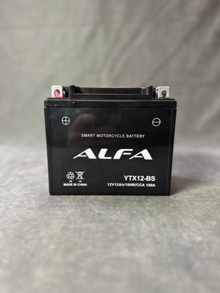 ALFA YTX12-BS 12Ah (150A 150*86*134)