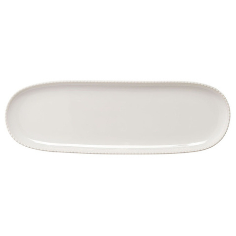 Блюдо овальное Tkano Kitchen Spirit белое