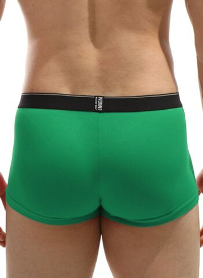 Хлопковые трусы-боксеры с логотипом Jolidon Men на резинке (Размер: XXL) (Цвет: зеленый)