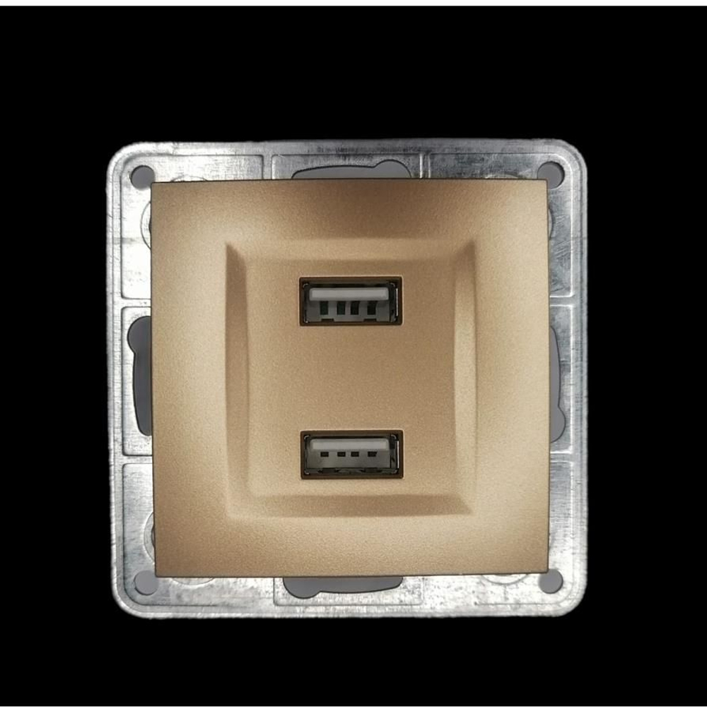 Розетка USB 2x1