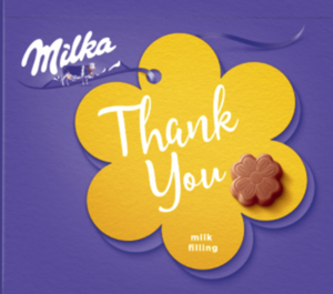 Конфеты Milka из молочного шоколада с молочно-кремовой начинкой, 110 г