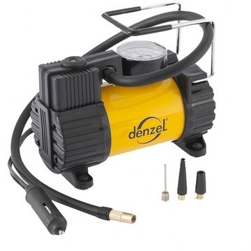 Компрессор автомобильный AC-37, 12 В, 7 атм., 37 л/мин, автомоб. предохранитель Denzel 58055