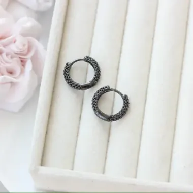 Швензы Конго 17*3,5 мм, черный металл, Ш011