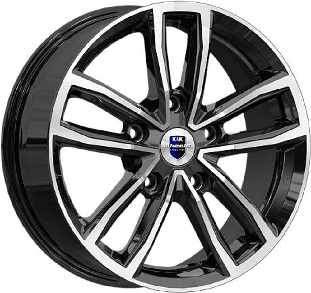 K&amp;K Каланг 6.5x17 5x139.7 ET 40 Dia 98.1 (алмаз черный)