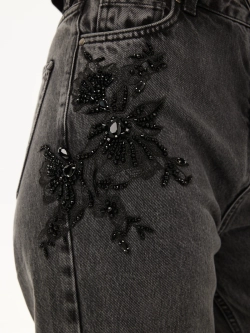 Джинсы АУРА, черный