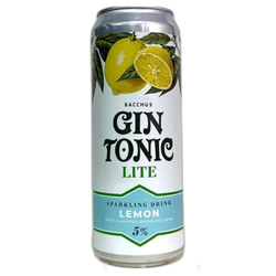 Алкогольный напиток Gin Tonic лимон 5% 0,45 л