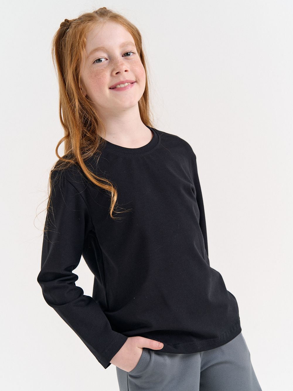 Лонгслив "Уголь" 7+