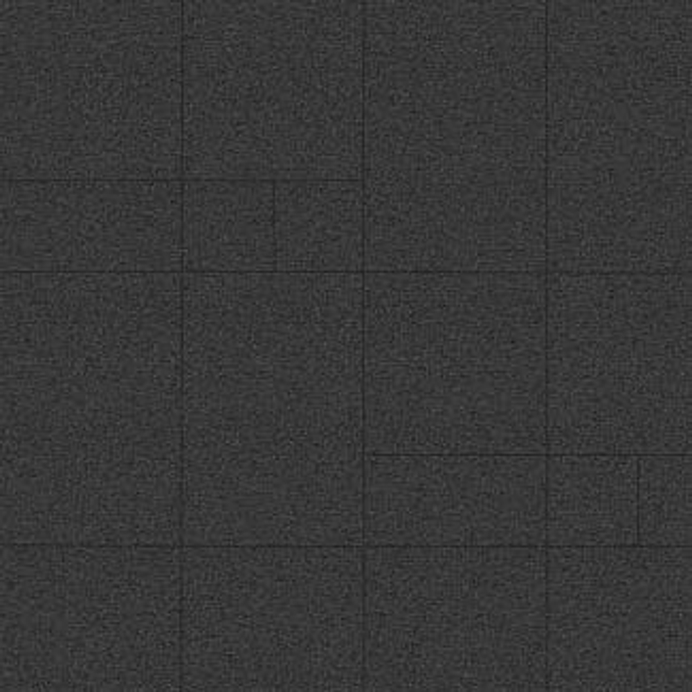 Тротуарная плитка ГРАНДО - Гранит Черный, комплект из 4 видов плит