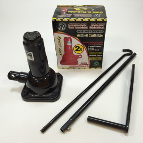 Механический телескопический домкрат SPIRAL JACK ST-107B 2 тонны (д16ш12в19) вес 3,160