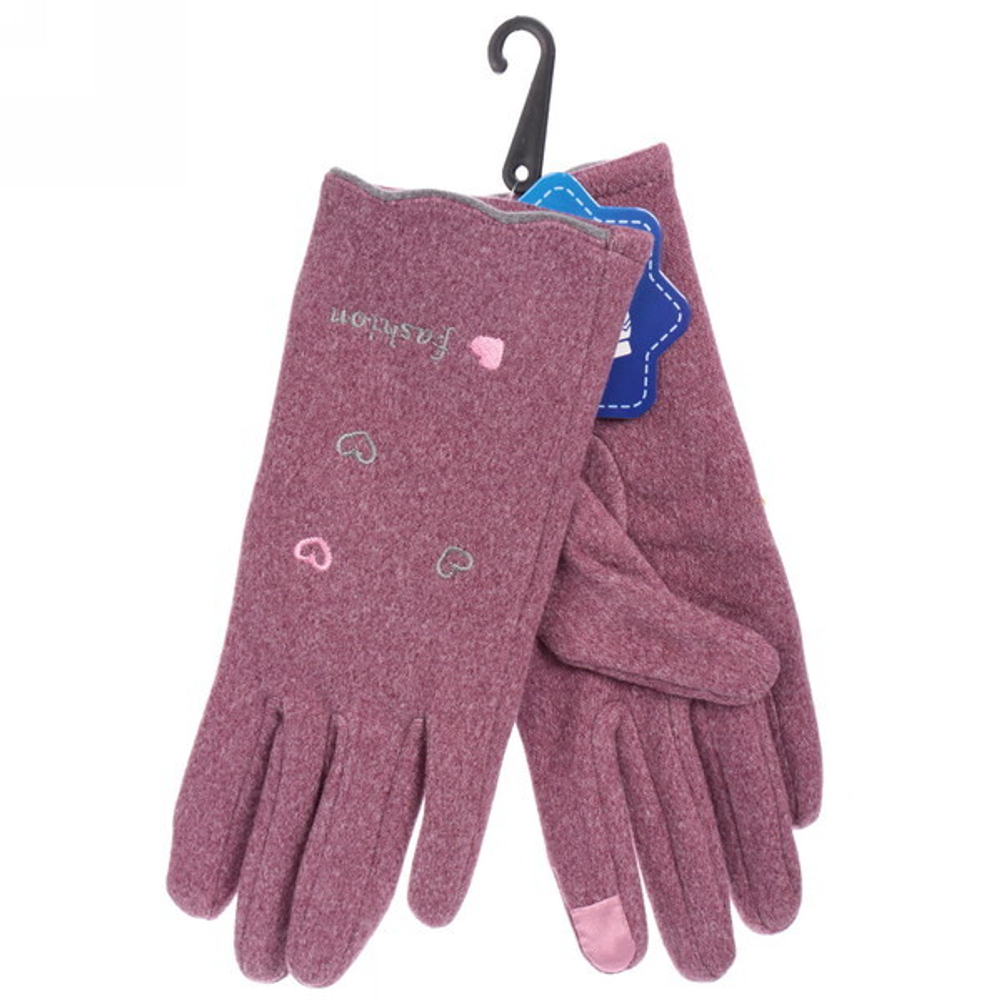 Перчатки женские «Manhattan», классика, утепленные иск. мех, микс 5 цветов, размер универсальный 23*8,5см.