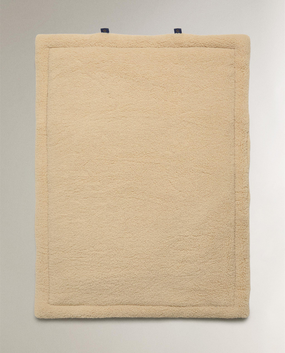 Zara Home плед из полиэстера, синий, 70x100 см
