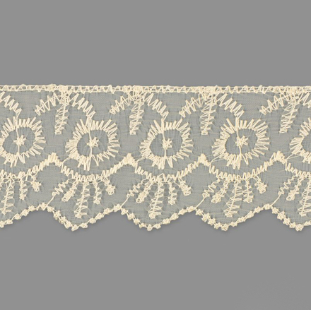 Кружево капрон, 5см, цв. молочный