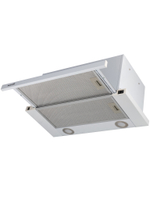 Кухонная вытяжка MACBI встраиваемая MT60-3 1100м3/ч WHITE/Белая, панель: металл