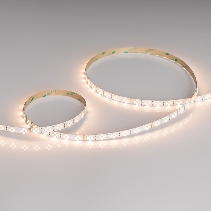 Светодиодная лента Arlight 20W/m 240Led/m 2835SMD теплый белый 5M RT-A240-10mm 24V Warm-MIX 038400