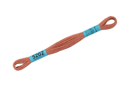 Мулине  "Gamma", 100% хлопок, 8 м,  №5202