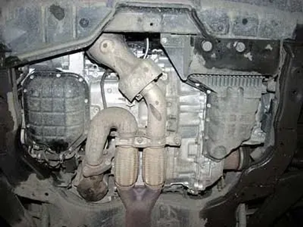 Защита картера и КПП Sheriff для Nissan Murano I (Z50) 2002-2008 арт.15.0503