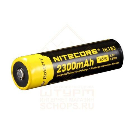 Аккумулятор Nitecore 18650 Li-ion PCB 2300 mAh