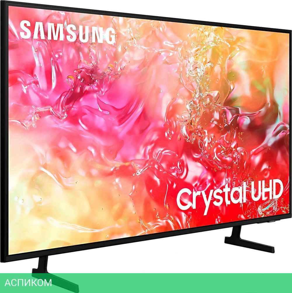Телевизор Samsung UE50DU7100U Series 7 черный (UE50DU7100UXRU)