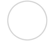 Обруч гимнастический (аналог Сасаки). Диаметр 60 см: АР
