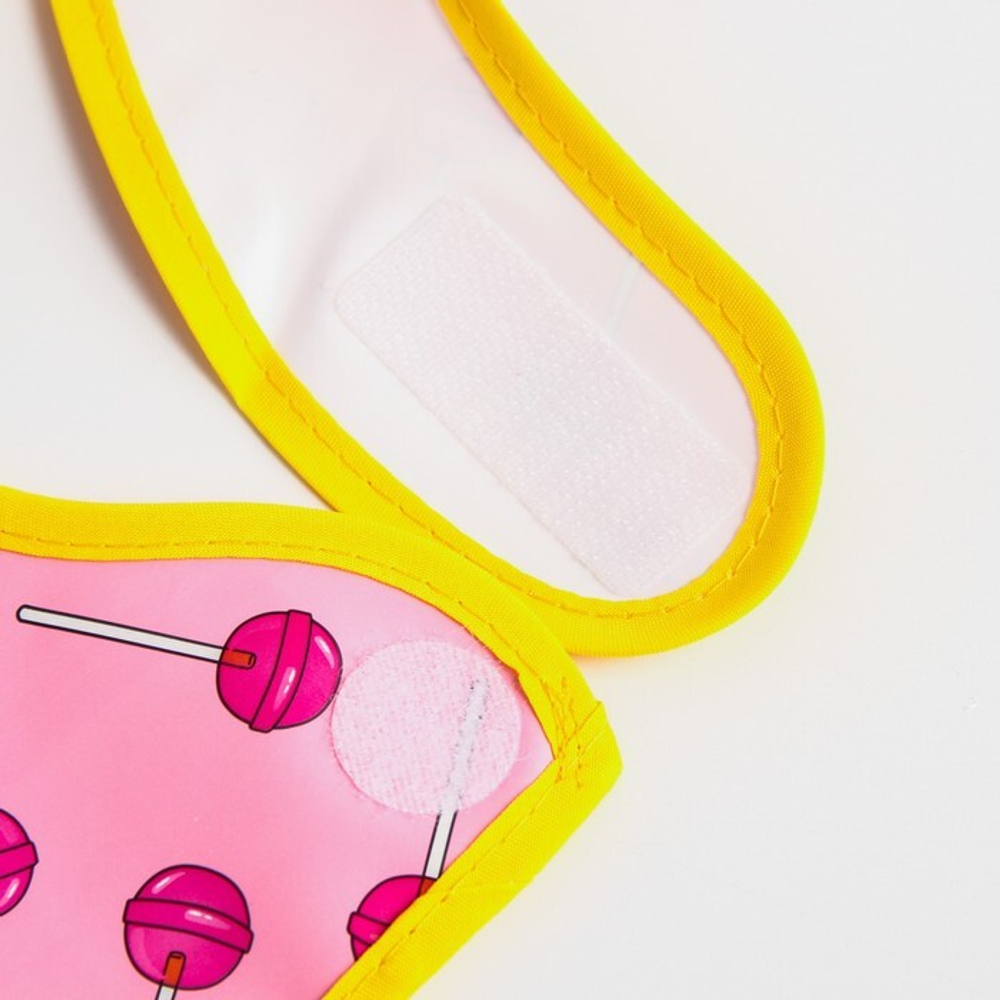 7127782 Нагрудник детский «Sweet Baby», на липучке, с карманом