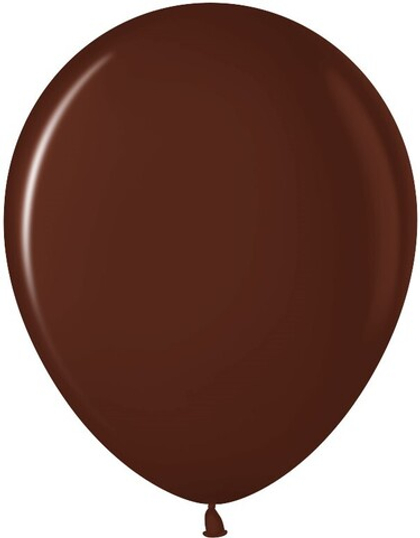 Шар (12''/30 см) Шоколадный, пастель