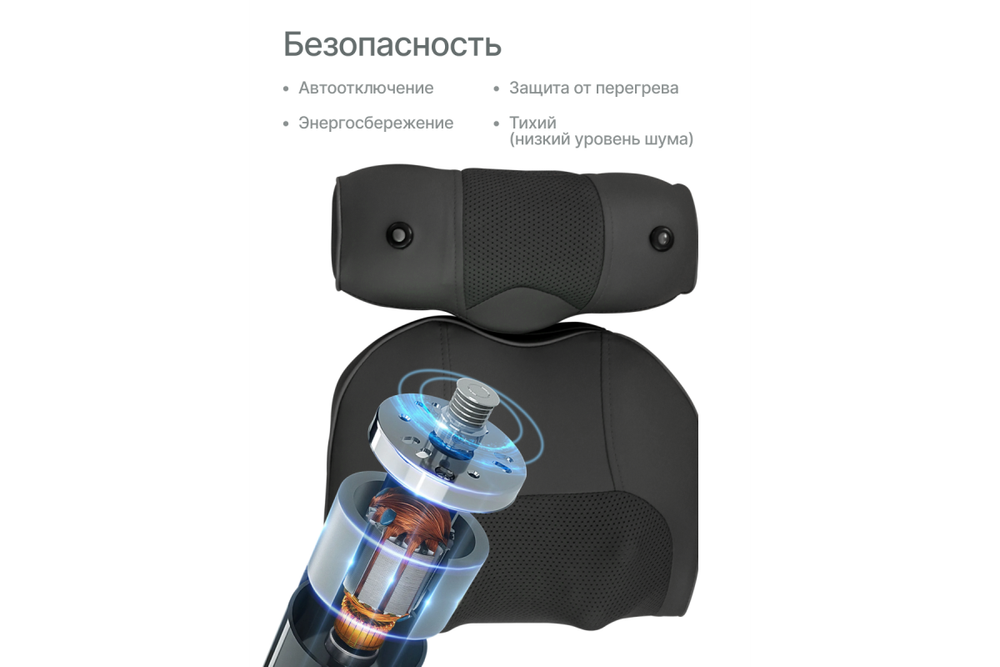 Массажная подушка для спины CleverCare Back Pleasure