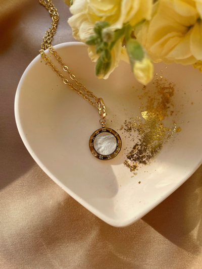 Цепочка Время с перламутром