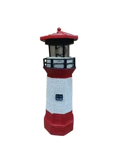 Маяк на солнечной энергии Misterion, красно-белая