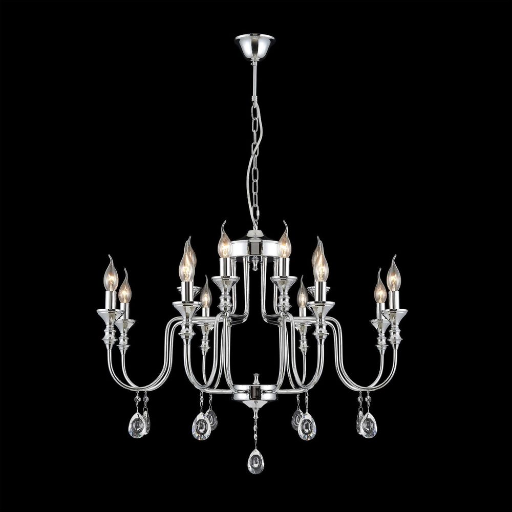 Citilux Рига CL437221 Люстра подвесная Хром