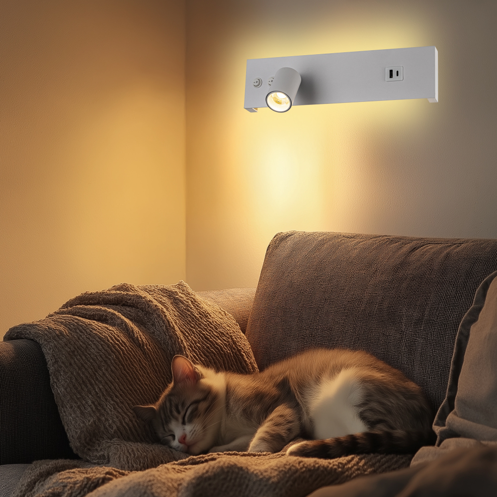 Citilux Декарт CL704460 LED USB Светильник с выключателем Белый