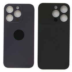 Задняя крышка для Apple iPhone 14 Pro Темно-фиолетовый (стекло, широкий вырез под камеру)