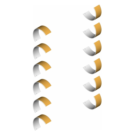 536.1000104 Вкладыши ЯМЗ-536 шатунные (к-т 12 шт.) номинал