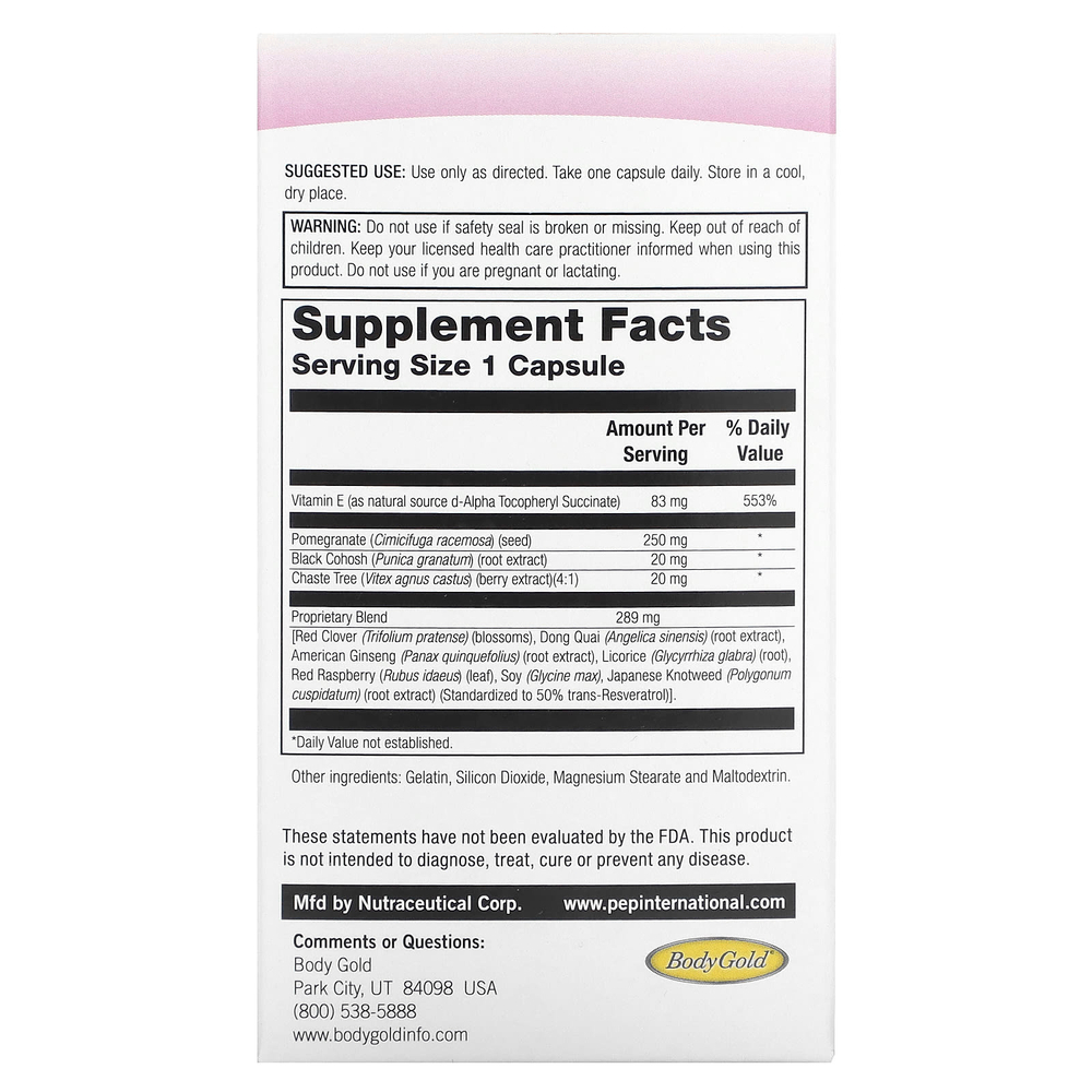 BodyGold, Estro Max`` 60 капсул