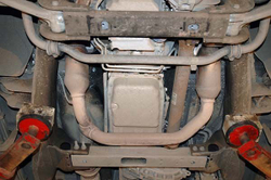 Защита КПП и РК Sheriff для Cadillac Escalade III 2006-2014 арт.04.1063