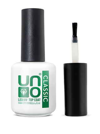 Uno Top Coat - Верхнее покрытие для гель-лака, 15мл