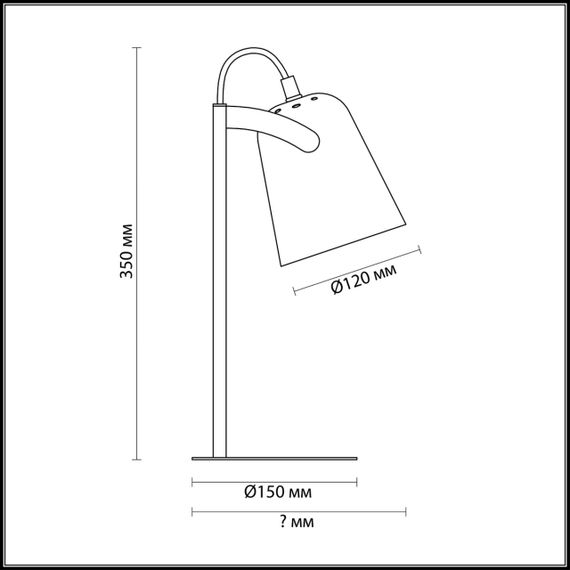Настольная лампа Lumion Desk Kenny 3651/1T
