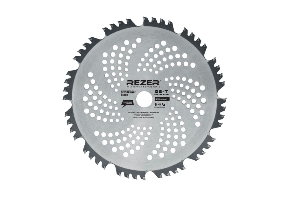 Нож для бензо/электрокосы GS-T Ultra-Pro 255x25,4x1,3 48T