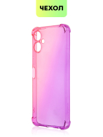 Чехол BROSCORP для Tecno Spark 9 Pro оптом (арт. TCN-S9PRO-HARD-TPU-PINK-PURPLE)