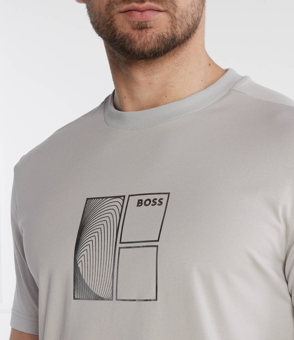 Футболка Tee 5 BOSS GREEN - серый(50513172)