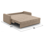 МОДЕЛЬ 63 Диван-кровать ПОРТУ/ ПМ2Д АТС 140/160/180