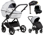 Детская коляска Tutis Uno 6 Plus Essential collection 4 в 1 с автокреслом Elo Lux EduSky Black и базой 1602142 Risso