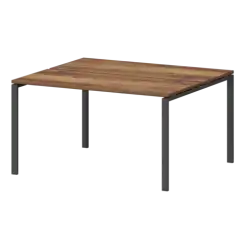 Бенч двойной на металлокаркасе СМС2-П-10К.120.Пр25  1000x1235x750 Смарт