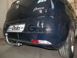 Фаркоп оцинкованный Galia F101A для Opel Corsa D 2006-2014, FIAT Grande Punto 2005-2010, Grande Punto Evo 2005-2010, Alfa Romeo MiTo 2008-2018(паспорт и сертификат в комплекте)(без электрики)