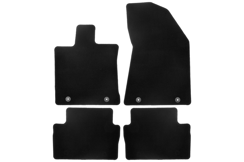 Коврики в салон для GEELY Atlas Pro (FX11) 2023-, 4шт (текстиль) арт.KLEVER0107503201200K