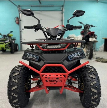 Квадроцикл (комплект для сборки) Apakani BULLY 125 S premium черный/зеленый