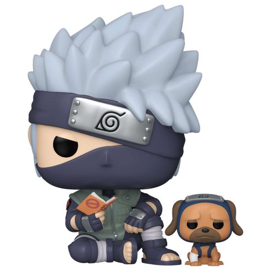 Фигурка Funko POP! Animation Naruto Shippuden Kakashi Hatake with Pakkun (Exc) (1338) 60401 / Фигурка Фанко ПОП! по мотивам аниме "Наруто", Какаши