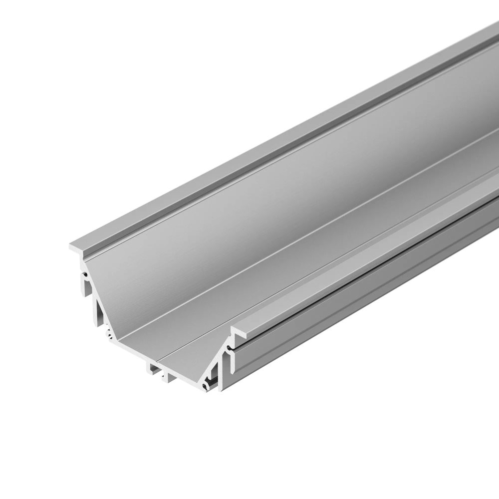 Профиль с экраном ALU-POWER-RW80F-2000 ANOD+FROST (Arlight, Алюминий) 016472